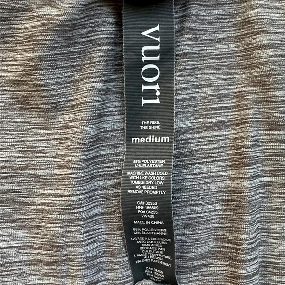 Vuori Gray Jumpsuit - Picture 2 of 4